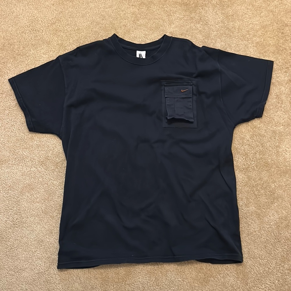 2021 Cactus Jack x Nike Pocket Tee Black (Men’s Large)